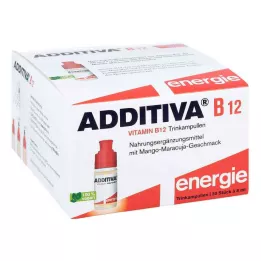 ADDITIVA Vitamin B12 Drinking Ampoules, 30X8 ml