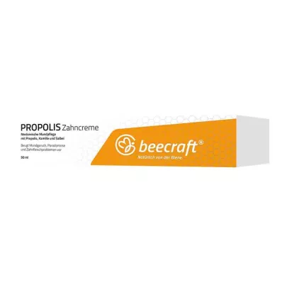 BEECRAFT Propolis toothpaste, 50 ml BEECRAFT Propolis toothpaste, 50 ml