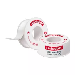 LEUKOPLAST Skin Sensitive 1,25 cmx2,6 w.protection, 1 pc