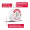 LEUKOPLAST Skin Sensitive 2.5 cm x 2.6 cm with protective cover, 1 pc