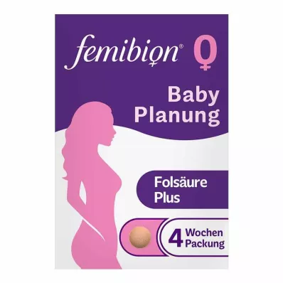 Femibion 0 baby planning tablets 4-week pack, 28 pcs