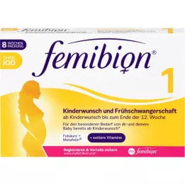 FEMIBION 1 Fertility+Early pregnancy without iodine tablets, 60 pcs