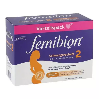 FEMIBION 2 Pregnancy Combination Pack, 2X84 pcs