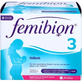 FEMIBION 3 Breastfeeding Combination Pack, 2X56 pcs