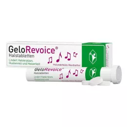 GELOREVOICE Throat Lozenges Elderflower-Mentholfree, 20 pcs