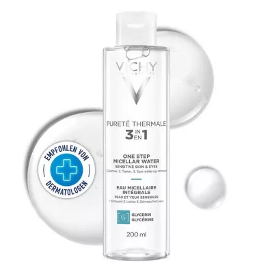 VICHY PURETE Thermale Mineral Micellar Fluid sens., 200 ml