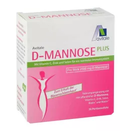 D-MANNOSE PLUS 2000 mg Sticks with Vit. and Minerals, 30X2.47 g