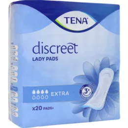 TENA LADY Discreet pads extra, 20 pcs