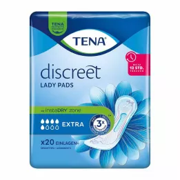 TENA LADY Discreet pads extra, 20 pcs