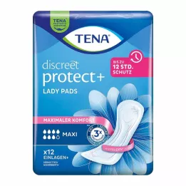 TENA LADY Discreet pads maxi, 12 pcs
