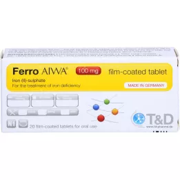 FERRO AIWA 100 mg film-coated tablets, 20 pcs