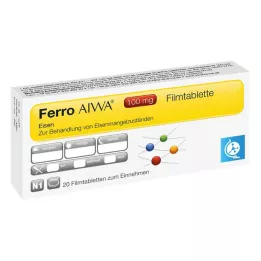 FERRO AIWA 100 mg film-coated tablets, 20 pcs