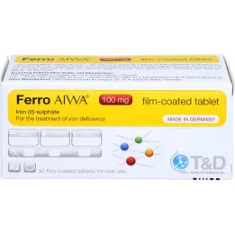 FERRO AIWA 100 mg film-coated tablets, 50 pcs