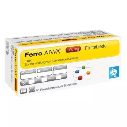 FERRO AIWA 100 mg film-coated tablets, 50 pcs