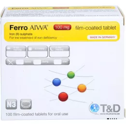 FERRO AIWA 100 mg film-coated tablets, 100 pcs