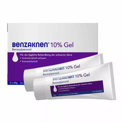 BENZAKNEN 10% gel, 2X60 g BENZAKNEN 10% gel, 2X60 g