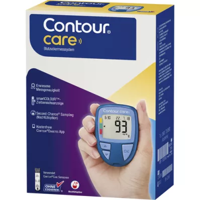 CONTOUR Care Set blood glucose monitoring system mg/dl, 1 p