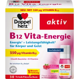 DOPPELHERZ B12 Vita-Energie Drinking Ampoules, 30 pcs