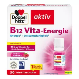 DOPPELHERZ B12 Vita-Energie Drinking Ampoules, 30 pcs