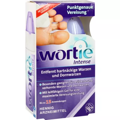 WORTIE Intense against warts and plantar warts spray+gel, 50 ml