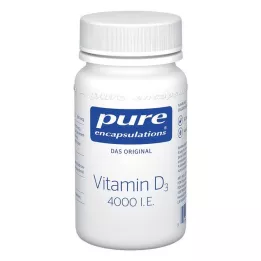 PURE ENCAPSULATIONS Vitamin D3 4000 I.U. Capsules, 60 Capsules