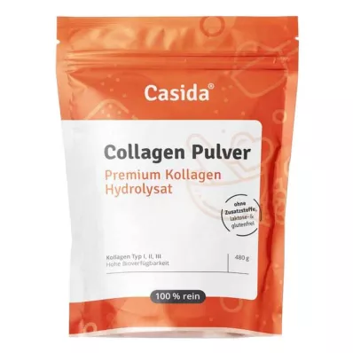 COLLAGEN PULVER Collagen hydrolysate peptides beef, 480 g