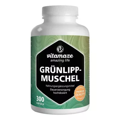 GRÜNLIPPMUSCHEL 500 mg high-dose capsules, 300 pcs