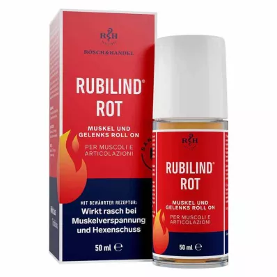 RUBILIND red muscle and joint roll-on, 50 ml