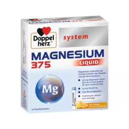 DOPPELHERZ Magnesium 375 Liquid system Trinkamp., 30 pcs