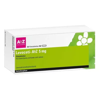 LEVOCETI-AbZ 5 mg film-coated tablets, 50 pcs LEVOCETI-AbZ 5 mg film-coated tablets, 50 pcs