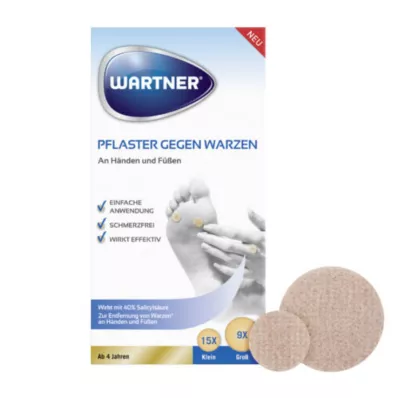 WARTNER Plaster against warts, 24 pcs