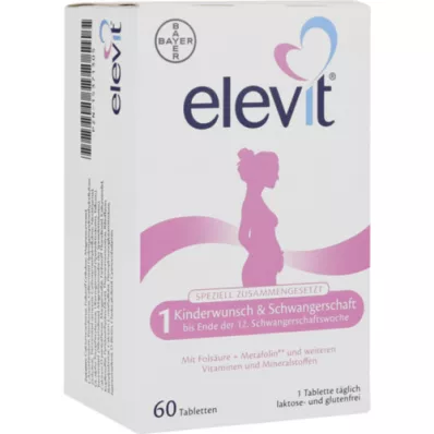 ELEVIT 1 Fertility &amp; Pregnancy Tablets, 1X60 St