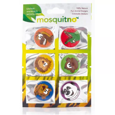 Mosquitno Spotzzz Safari Stickers (6 pcs) Mosquitno Spotzzz Safari Stickers (6 pcs)