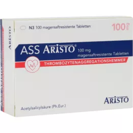 ASS Aristo 100 mg enteric-coated tablets, 100 pcs