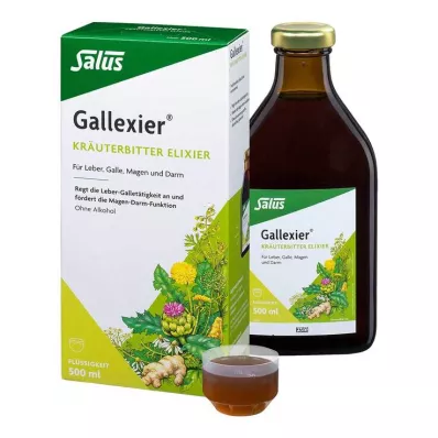 GALLEXIER Herbal Bitters Elixir Salus Flü.z.E., 500 ml GALLEXIER Herbal Bitters Elixir Salus Flü.z.E., 500 ml