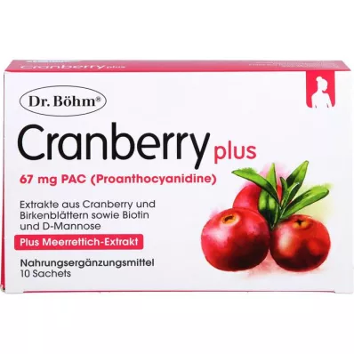 DR.BÖHM Cranberry plus granules, 10 pcs