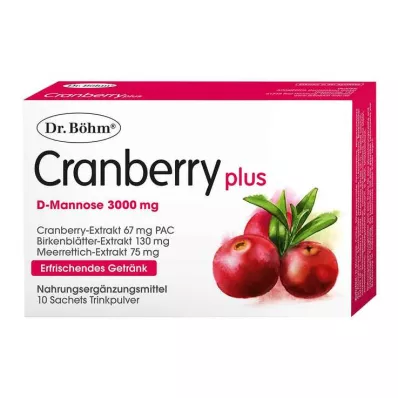 DR.BÖHM Cranberry plus granules, 10 pcs