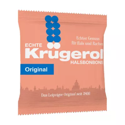 KRÜGEROL Throat lozenges containing sugar, 50 g KRÜGEROL Throat lozenges containing sugar, 50 g