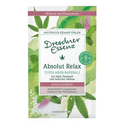 DE Absolut Relax health bath with hemp, 60 g