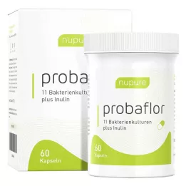 NUPURE probaflor Probiotics for Intestinal Restoration Kps, 60 pcs