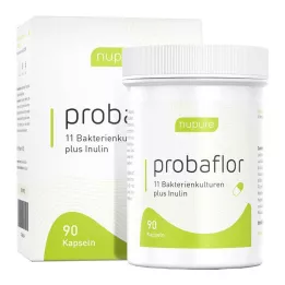 NUPURE probaflor Probiotics for Intestinal Restoration Kps, 90 pcs