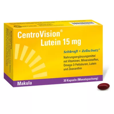 CENTROVISION Lutein 15 mg Capsules, 30 Capsules