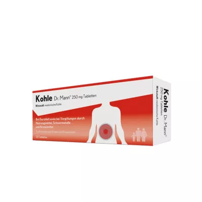 KOHLE Dr.Mann 250 mg tablets, 20 pcs