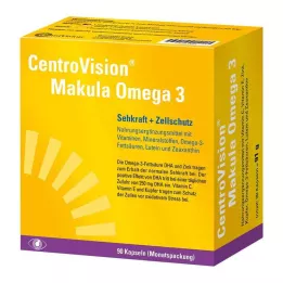 CENTROVISION Macula Omega-3 Capsules, 90 Capsules