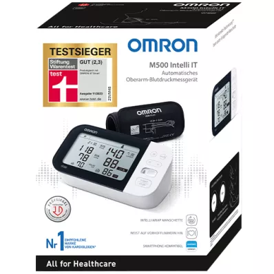 OMRON M500 Intelli IT Upper arm blood pressure monitor, 1 pc OMRON M500 Intelli IT Upper arm blood pressure monitor, 1 pc