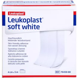 LEUKOPLAST soft white plaster 4 cmx5 m roll, 1 pc