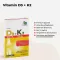 Vitamin D3+K2 2000 I.U., 60 pcs