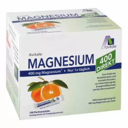 MAGNESIUM 400 direct orange portion sticks, 100X2.1 g