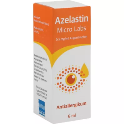 AZELASTIN Micro Labs 0.5 mg/ml eye drops, 6 ml