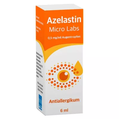 Azelastine Micro Labs 0.5 mg/ml eye drops, 6 ml